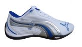 Tênis Puma Dri Branco e Azul MOD:10061 número 36 a 42