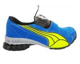 Tênis Puma Disc Cell Torino Azul e Verde Limão MOD:10991
