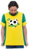 Camiseta Brasil Bola Lingua