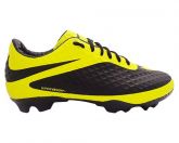 Chuteira Nike Hypervenom Preto e Amarelo MOD:11262 Lançamen