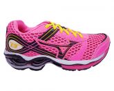 Tênis Feminino Mizuno Wave Creation 13 Rosa e Preto